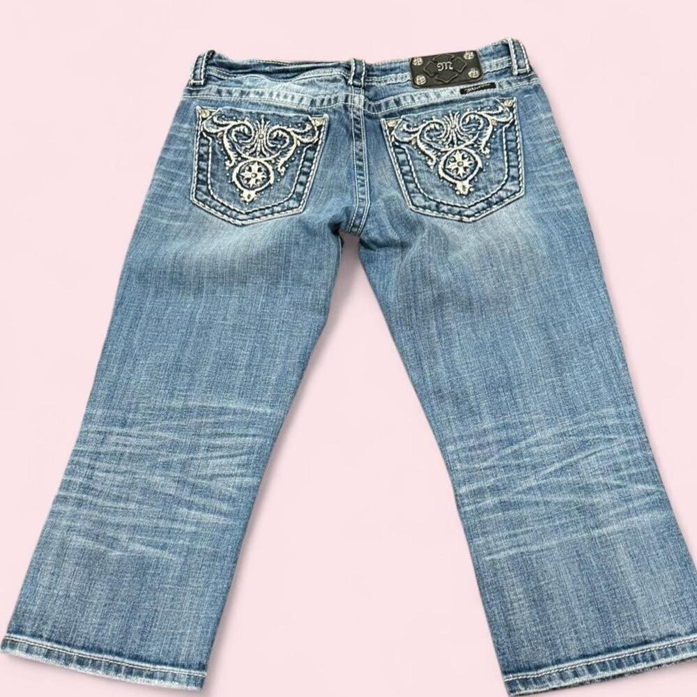 Y2k miss me bling capri